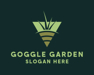 Grass Soil Gardening logo design