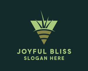 Grass Soil Gardening logo design