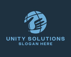 Globe Hands Organization logo