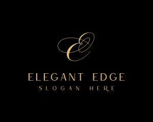 Gold Premium Event Styling logo design