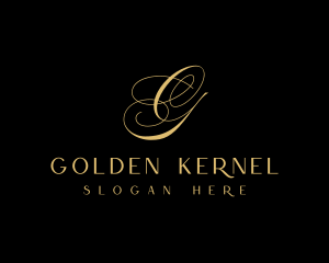 Gold Premium Event Styling logo design