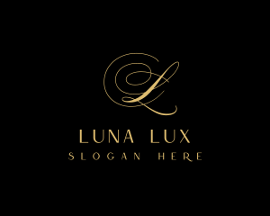 Gold Premium Event Styling logo design