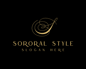 Gold Premium Event Styling logo design