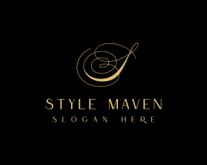 Gold Premium Event Styling logo design