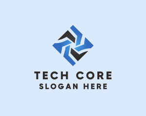 Star Tech Diamond logo design