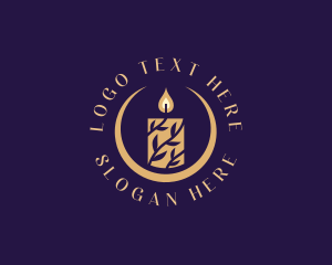 Candle Leaf Aromatherapy logo