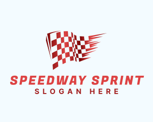 Motorsports Racing Flag logo