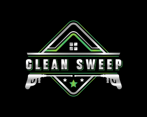 Cleaning Pressure Washing logo design