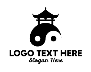 Yin Yang Peace Pagoda logo