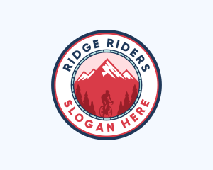 Outdoor Mountain Biking logo design