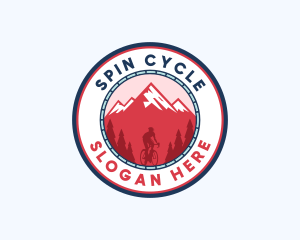 Outdoor Mountain Biking logo design