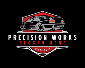 Premium Automotive Detailing logo design