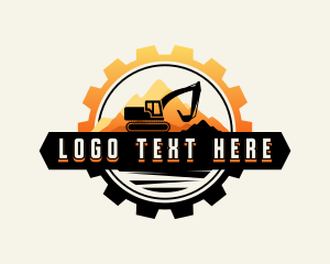 Backhoe Excavator Gear logo