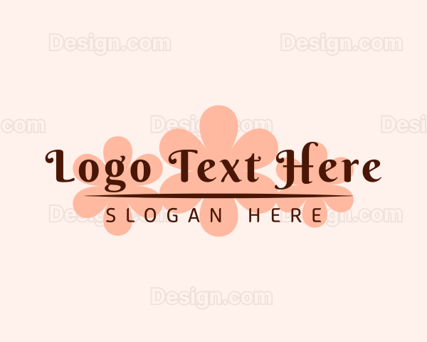 Flower Fashion Beauty Logo