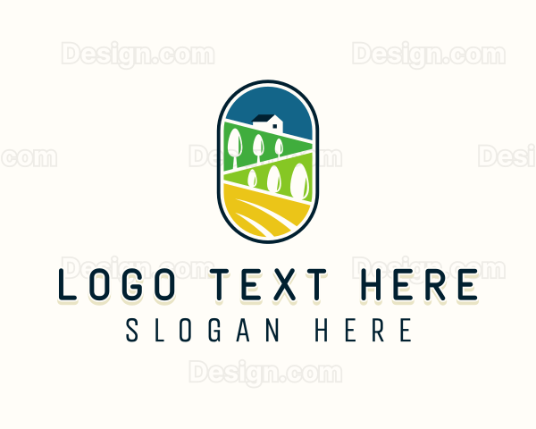 Tree Garden Landscaping Logo