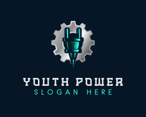 Electric Power Plug logo design