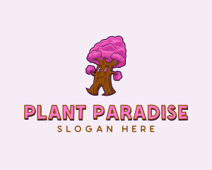 Tree Planting Garden logo design