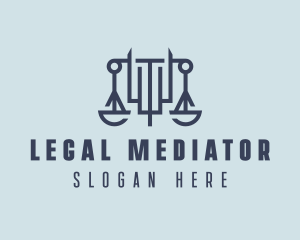 Real Estate Law  logo design