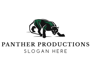 Panther Wild Animal logo