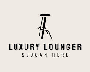 Stool Chair Furniture logo design