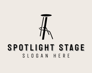 Stool Chair Furniture logo design