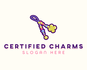 Boutique Beaded Charms logo design