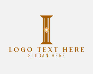 Legal Lawyer Writer Letter I logo