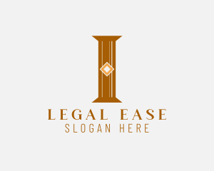 Legal Lawyer Writer Letter I Logo