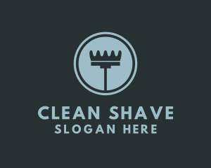 Crown Mop Cleaning logo design