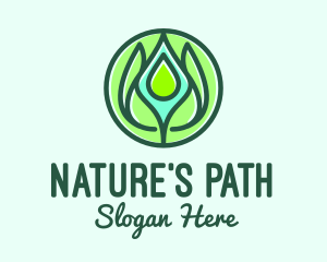 Natural Essence Oil logo design