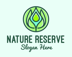 Natural Essence Oil logo design