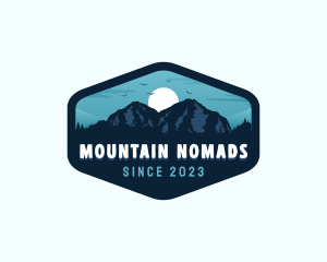 Wildlife Mountain Trip logo design