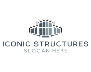 Building Architect Structure logo design