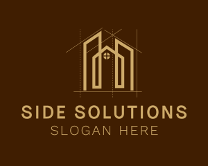 House Real Estate Architecture  logo design