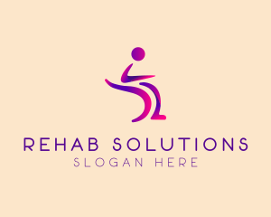 Wheelchair Therapy Clinic logo design