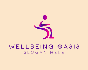 Wheelchair Therapy Clinic logo design