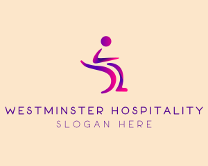 Wheelchair Therapy Clinic logo design