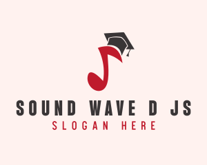 Music Note School  logo design