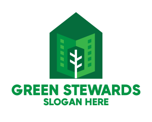 Green City Neighborhood logo design