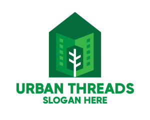 Green City Neighborhood logo design