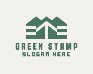 Green Arrow House logo design