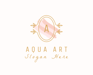 Luxury Mirror Watercolor logo