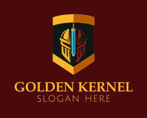 Golden Knight Gaming logo design