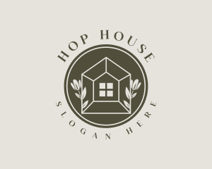 Flower Garden House logo design