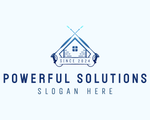 Pressure Washer Cleaner logo design