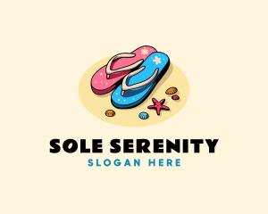 Beach Vacation Sandals logo