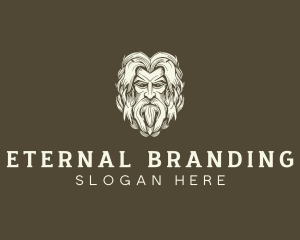 Mythical God Zeus logo