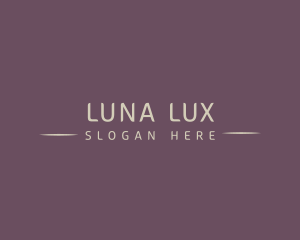 Luxe Boutique Business logo design