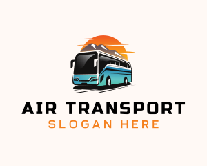 Transportation Bus Vehicle logo design