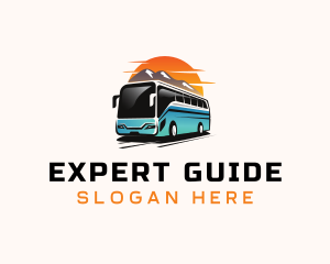 Transportation Bus Vehicle logo design